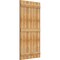 Ekena Millwork Joined Board-n-Batten Shutters, Rough Sawn Western Red Cedar, 32 1/4W x 63H, PR RBJ06S32X063RWR - alternate 2